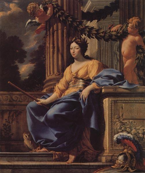 Simon Vouet Allegorical Portrait of Anne d'Autriche